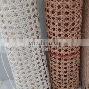 Best Sell Product Synthetic Weaving Mesh Rattan Cane Webbing Roll Wholesale Competitive Price Standard Size Open for Decoration thumbnail-3