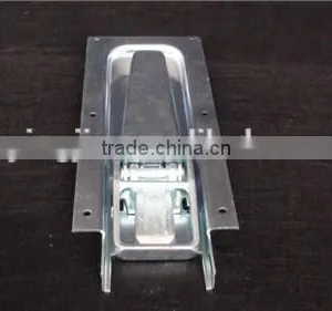 03121 Recessed Tailboard Catch Handle Galvanized Door Latch Lock thumbnail-5