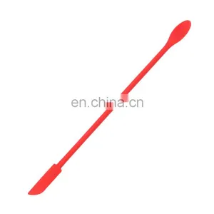 Wholesale Price Baking and Pastry Tools 3-piece Mini Silicone Double-head Spatula Set thumbnail-3
