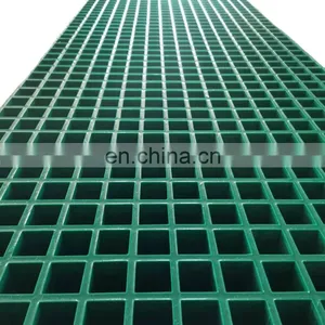 Factory Direct UV Resistant Fiberglass FRP Grating Walkway for Solar Roof Floor Grating Walkway Plastic Frp Grate thumbnail-5