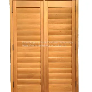 Custom Shaped Shutter Arch Timber Louvers Plantation Shutters Basswood Windows Wood Shutters Wooden Interior Decorations thumbnail-5
