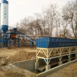Hzs120 Cement Mixing Concrete Batching Plant Fixed Concrete Mixer Plant for Sale thumbnail-3