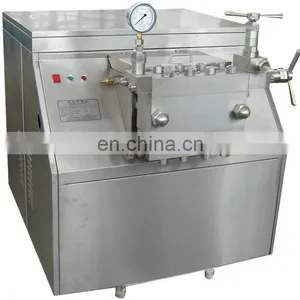 Factory Food Ultra-high Pressure Homogenous Emulsifying Equipment Homogenizer Homogenizing Machine for Juice Drinks Dairy Milk thumbnail-1