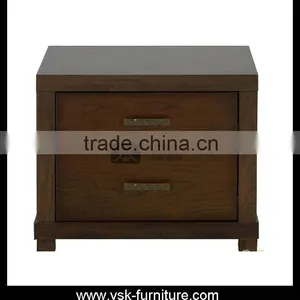 NI-080 Wood Nightstand Table For A Laptop thumbnail-1