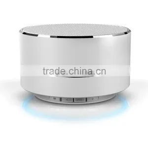 Fashionable Design Aluminum Alloy A10 Bluetooth Portable Speaker With Led Light thumbnail-3
