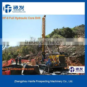 BQ,NQ,HQ,PQ Wireline Coring! HF-6 Full Hydraulic Core Drill Rig thumbnail-1