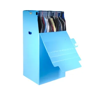 Durable PP Corrugated Plastic Garment Moving Boxes – Custom Clothes Packaging & Storage thumbnail-2