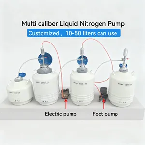 Biomedical Transfer Withdrawal Controllable Flow Rate 2-5L/min Laboratory Liquid Nitrogen Pump LWD for Liquid Nitrogen Systems thumbnail-1
