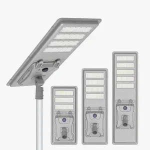 Outdoor Solar Road Lights for Foreign Trade, Led Garden Lights With Human Body Induction and Waterproof Integrated Solar Street Lights thumbnail-1