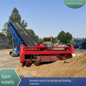 Fully Automatic Sand and Gravel Loading and Feeding Machine, Crawler-type Material Piling Machine for Loading, 500-ton Cinder and Coal Lump Reclaiming Machine thumbnail-1