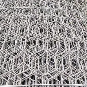 Hexagonal Wire Mesh Gabion 80*100mm Hole Size for Slope Protection thumbnail-1