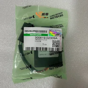 Original Hyundai Electronic Timer Relay 300619-02309A for Excavator R210LC7 R210LC3 in Stock. thumbnail-1