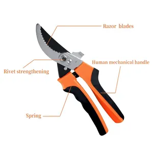 Professional Garden Pruning Shears With Sharp Steel Blade for Tree Branch Cutting and Farm Use thumbnail-2