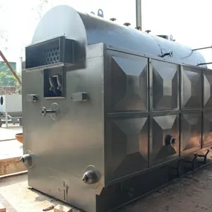 7-ton Biomass Steam Boiler Water Tank Water Pump Burner Valve Instrument Cylinder Control Cabinet Foreign Trade Customization thumbnail-5