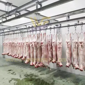 Custom Turnkey Pig Slaughter Systems 3D Factory Layout Design & CE Certified Machinery for Commercial Meat Plants thumbnail-1