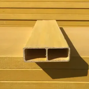 Fiberglass Pultruded Profiles Flexural Modulus 35 GPa Standard Compliant for Trusses thumbnail-4