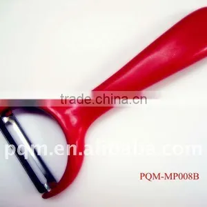 Passing Food Grade Convenient Used Y Shape Red Veggie Peeler 008B thumbnail-1