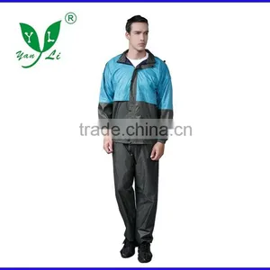 Adult Motorcycle Rain Jacket and Pant thumbnail-1