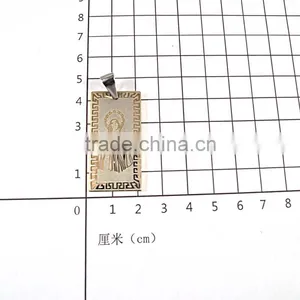 Factory Wholesale Charm Stainless Steel Pendant Jesus Tag Pendant thumbnail-5