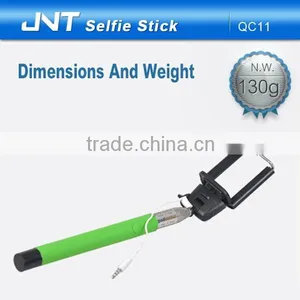 1$ Monopod Smart Phone Wire Selfie Stick With 1 Year Warranty thumbnail-2