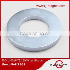 N38SH TS16949 Ring Neodymium Magnet With Coating Nickel Manufactuer in China thumbnail-1