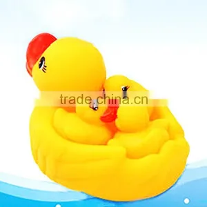Plastic Mini Duck Yellow Small Duck Bath Toy for Kids thumbnail-2