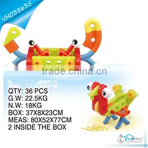 Creative Plastic Pipe Blocks Building Toys for Boys thumbnail-1