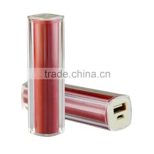 Oem Gifts Power Bank Color Cylinder Power Bank 2600mah thumbnail-3