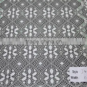 Fancy Designs Nylon Lace Fabric for Women Plain,french Style Warp Knitting Lace Fabric thumbnail-1
