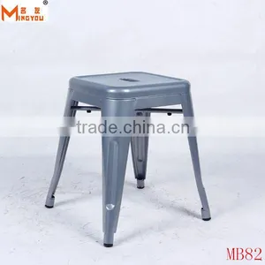 Vintage Cheap Commercial Metal Bar Stools(18 Inch) thumbnail-3