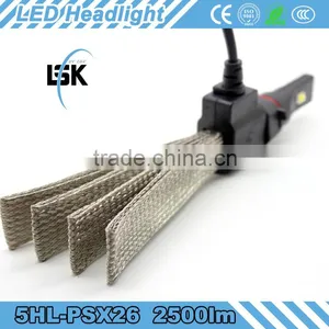 High Performance 2500lm 12v 24v Car PSX26W Led Headlight for All Cars, Powerful Brightness G5 Led Headlight 20w thumbnail-1