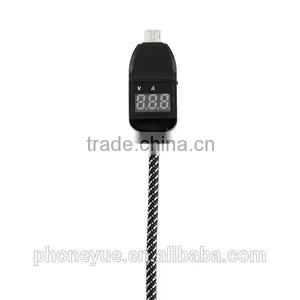 2016 Multi-function 20awg Current Showing Usb Charger Cable thumbnail-3