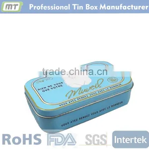 Rectangular Hinged Metal Tin Box for Pomade Quality Choice thumbnail-1