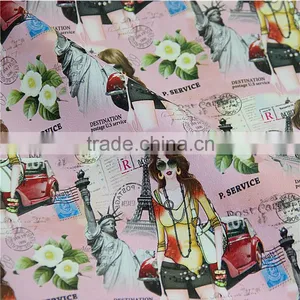 2016 New Style Transfer Film Printed Pattern PU Artificial Leather for Sofa, Chair thumbnail-1