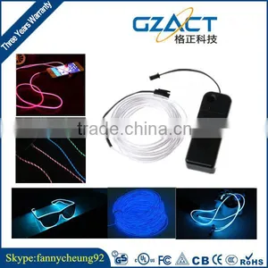 el Wire 2.3 5mm With Chasing Light Cuttable el Wire for Show Christmas Wedding Clothes Shoes el Wire With Strong Brightness thumbnail-1