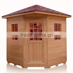 Italy Type Outdoor Sauna Cabin thumbnail-2