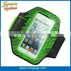 (top) Led Sport Armband for Iphone, Lycra Armband for Iphone, Elastic Sport Armband thumbnail-1