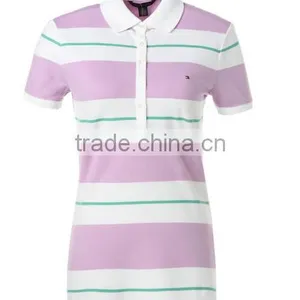 Fashion Ladies Polo Shirt Cotton Polo Shirt Printing thumbnail-1