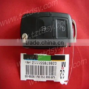 TD 3 Button Folding Shell for VW thumbnail-1