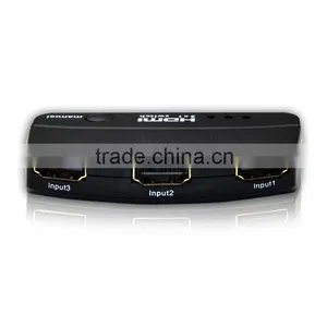 Automatic 3-Port HDMI Video Switch With Remote Control thumbnail-1