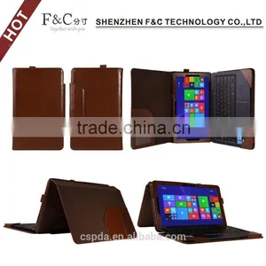 China Hot Selling Leather Tablet Keyboard Cases for Asus Transformer Book T300 Chi 12.5 Inch thumbnail-1