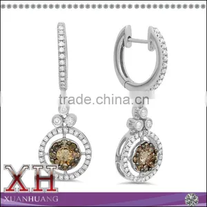 Hot Sale Model's On 925 Sterling Silver Dangle Earrings thumbnail-1