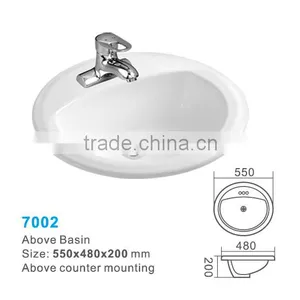Chaozhou Ceramic Sanitary Ware Ceramic Bathroom Basin,art Basin thumbnail-2