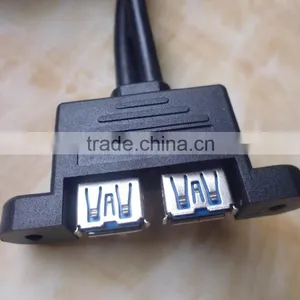 High Quality USB AF*2 TO 20P Housing 3.0 Cable thumbnail-3