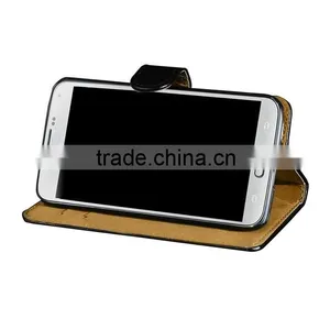 Luxury Wallet Genuine Real Leather Case,Book Leather Case For HTC ONE M8 thumbnail-4