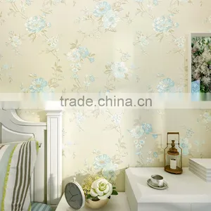 Natural Flower Pattern Wallpaper Murals for Church thumbnail-1