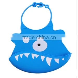 Wholesale Promotional Large Silicone Baby Bibs thumbnail-1
