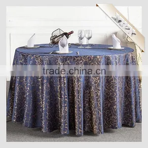 TC-159 Factory Wholesale 100%Polyester Sequin Rosette Table Cloth thumbnail-1
