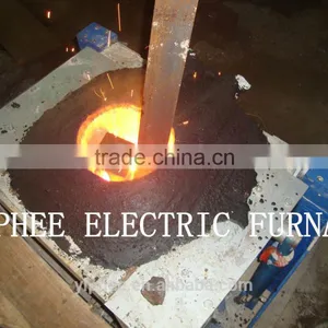 300kg Capacity Iron Fast Melting Induction Furnace thumbnail-1