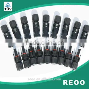REOO 30A Male Female MC4 PV Wire Solar Cable Connector thumbnail-1